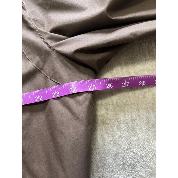 Vintage Members Only Brown Zip Front Lightweight Bomber Jacket Size XLT - Picture 3 of 7